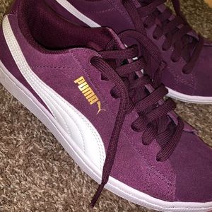 Suede puma shoes
